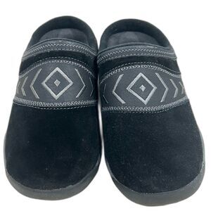 Easy Spirit Shoes Women’s Size 5M Black Explore24 Ikatta Suede Slip on Shoes